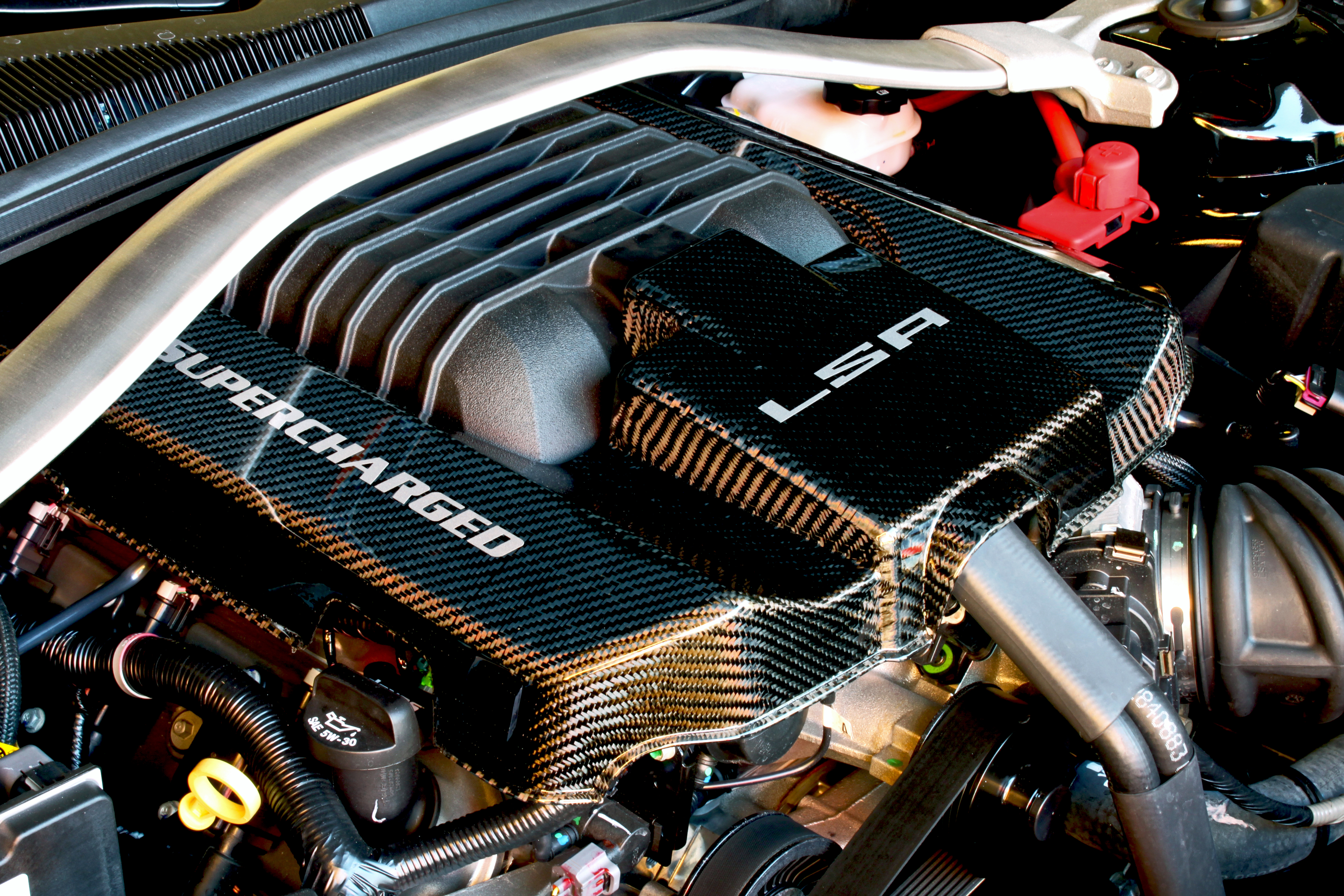2012+ Camaro ZL1 / LSA Real Carbon Fiber Engine Cover